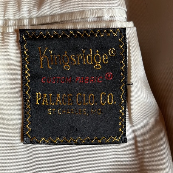 Custom gray suade blazer - Picture 5 of 6